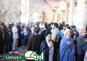 عزاداری دانشگاهیان کشور در سوگ امام هادی(ع) در جوار مرقد  حرّ