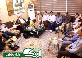 دیدار اساتید کاروان استان سیستان و بلوچستان با حجت الاسلام  والمسلمین نجفی روحانی